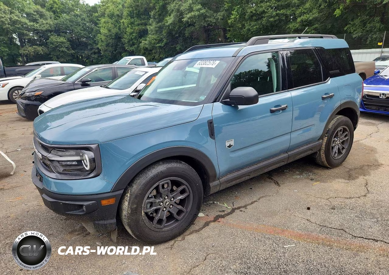 2022 Ford Bronco Sport Big Bend VIN:3FMCR9B60NRE17520 - 1