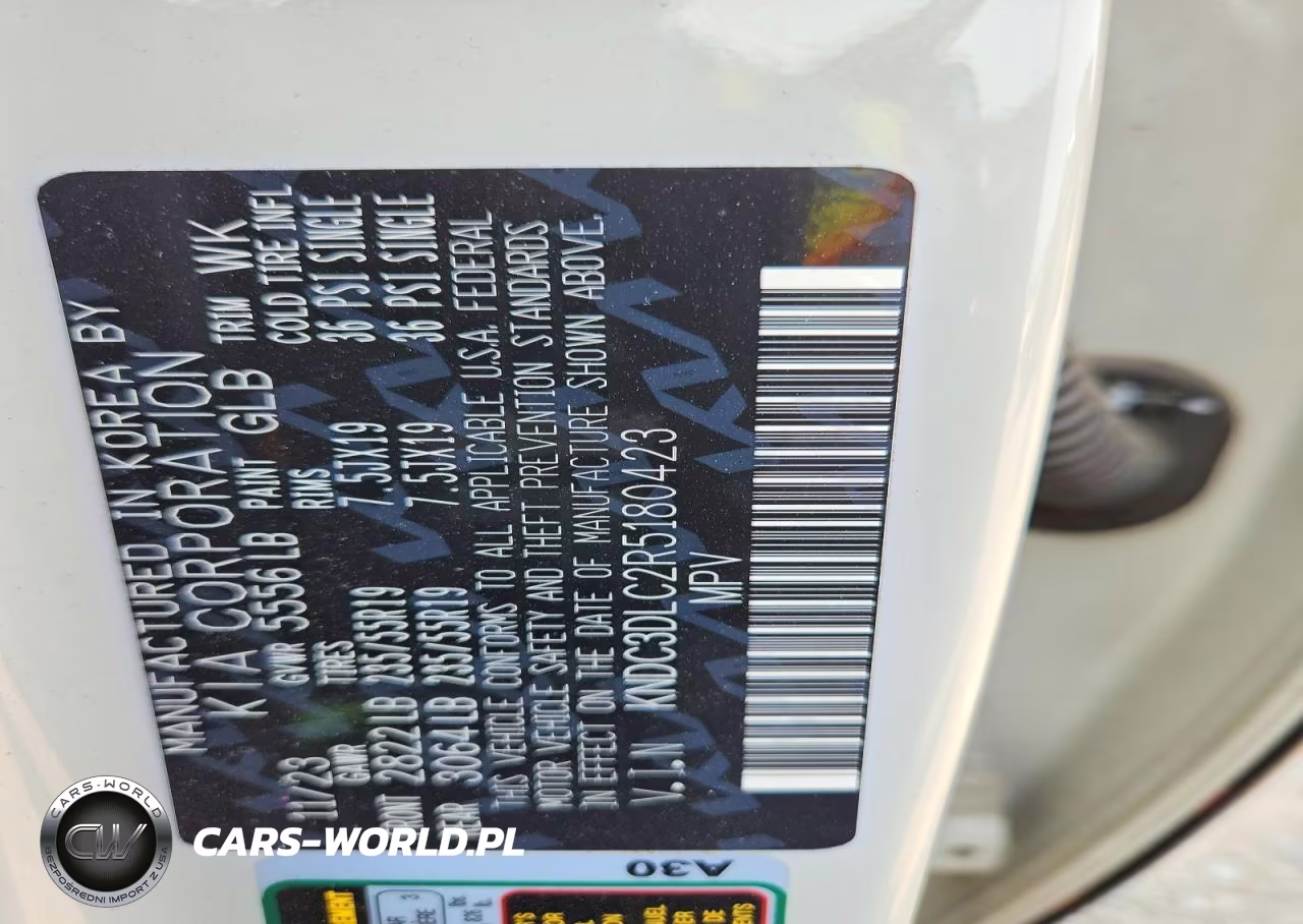 2024 Kia Ev6 Light Long Range VIN:KNDC3DLC2R5180423 - 14