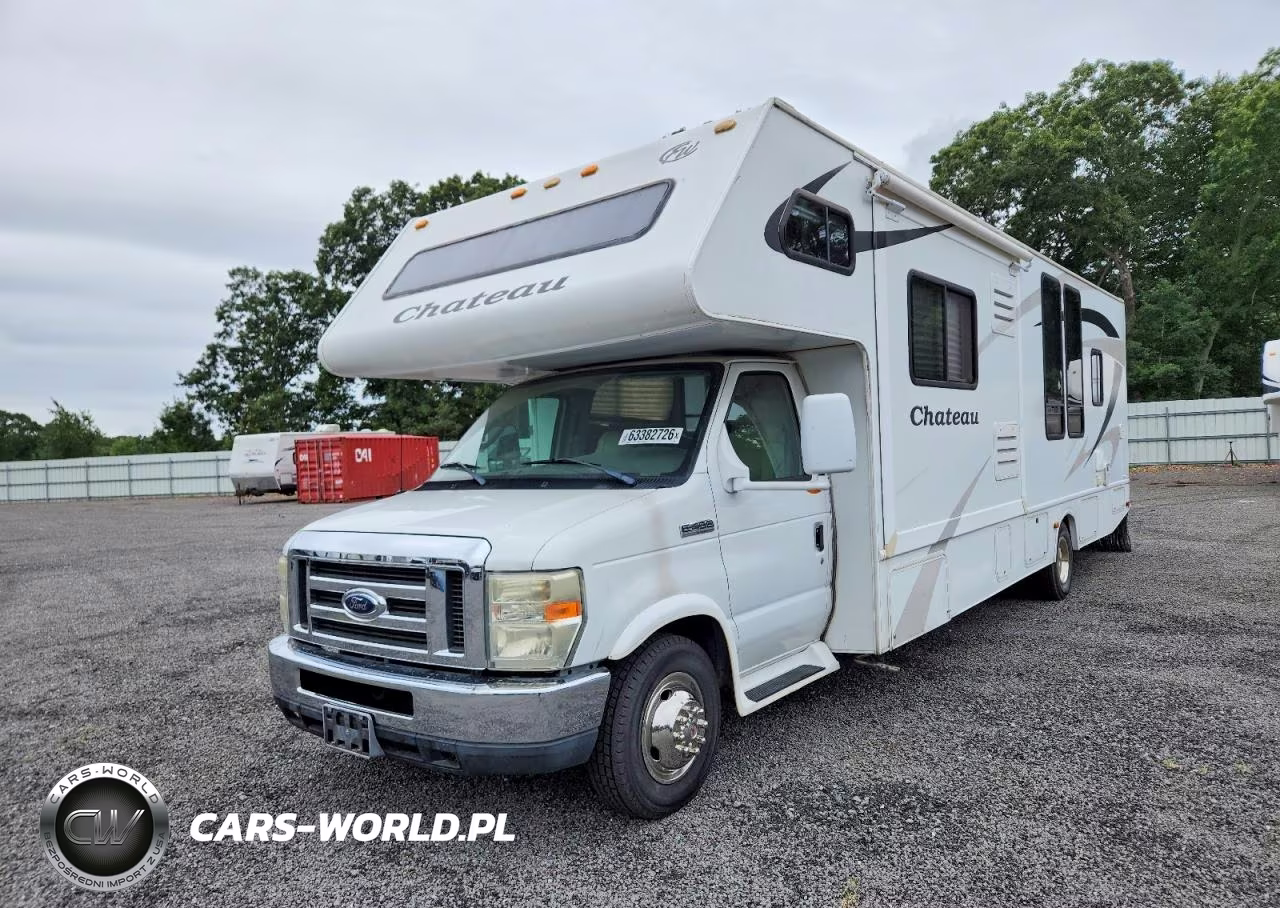 2008 Ford Econoline E450 Super Duty Cutaway Van VIN:1FDXE45SX8DA69585 - 2