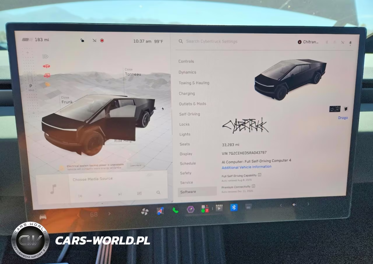 2024 Tesla Cybertruck VIN:7G2CEHED5RA043797 - 9