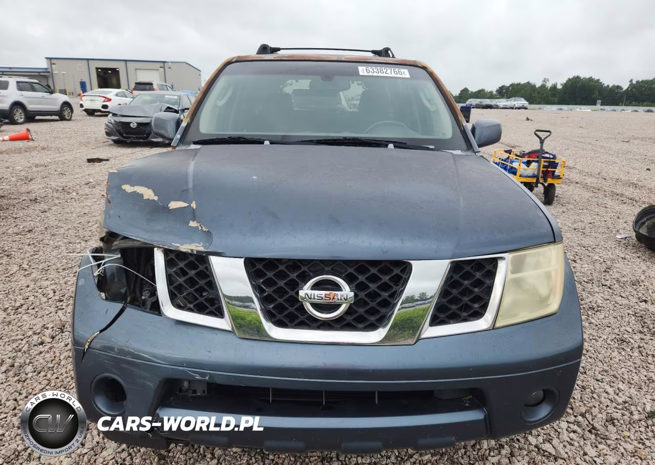 2005 Nissan Pathfinder Xe VIN:5N1AR18U15C762262 - 5