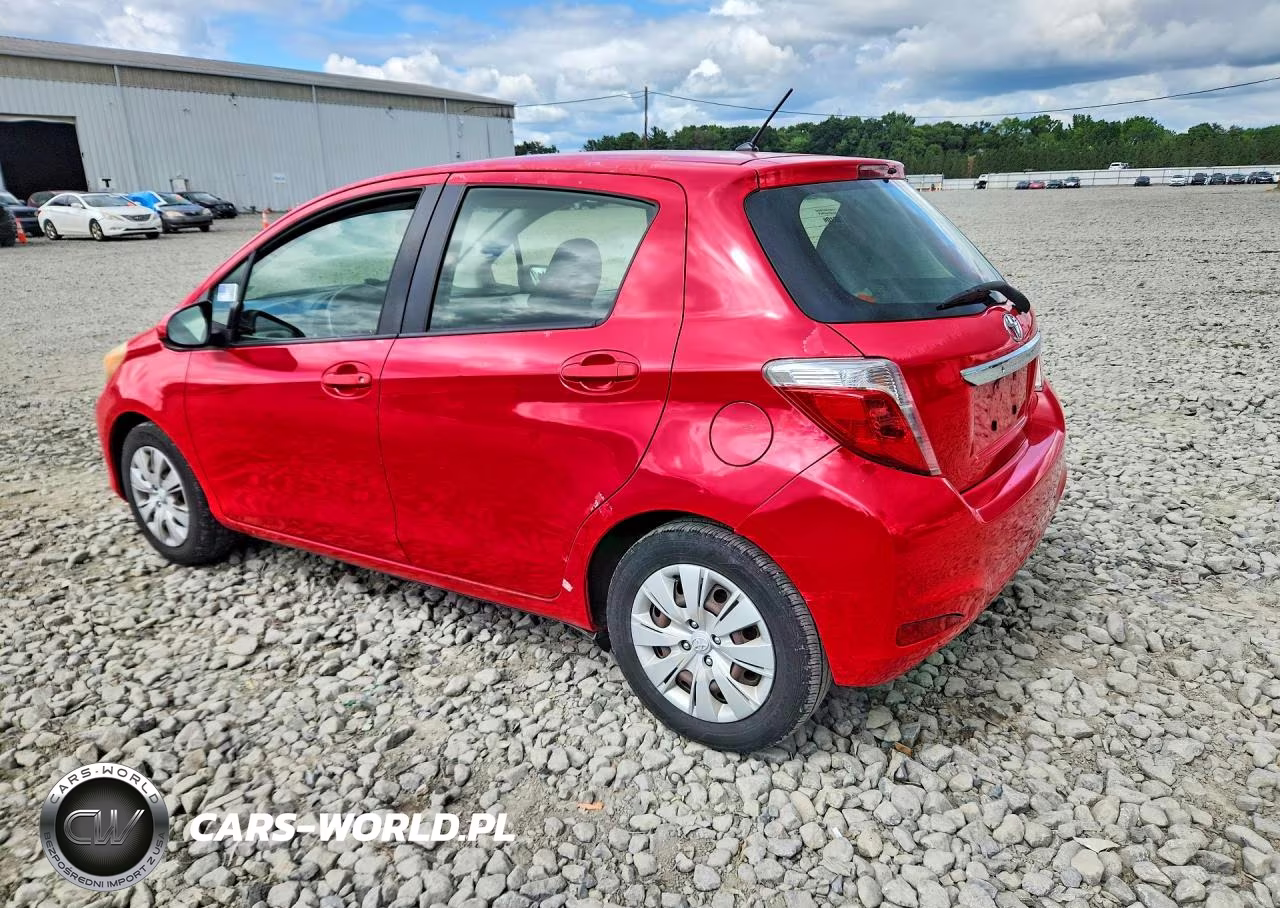2012 Toyota Yaris 5-Door L VIN:JTDKTUD30CD540943 - 2
