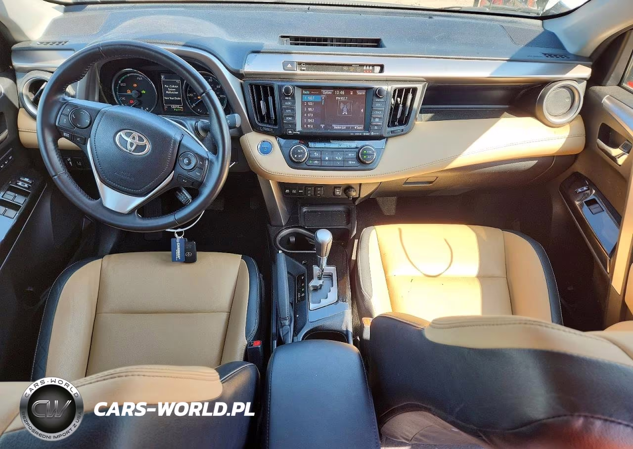 2017 Toyota Rav4 Hv Limited VIN:JTMDJREV1HD061272 - 8