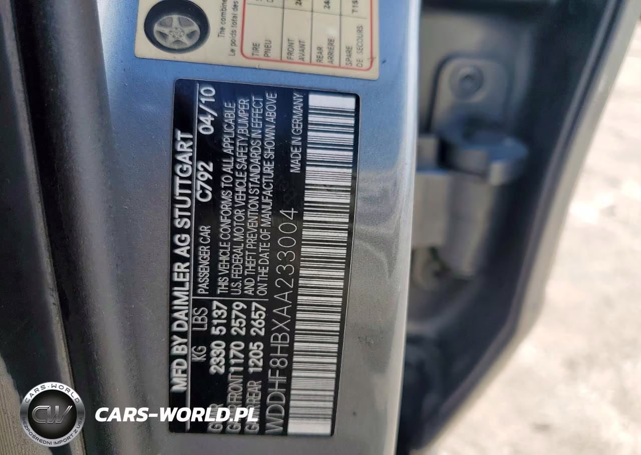 2010 Mercedes-Benz E 350 4Matic VIN:WDDHF8HBXAA233004 - 12