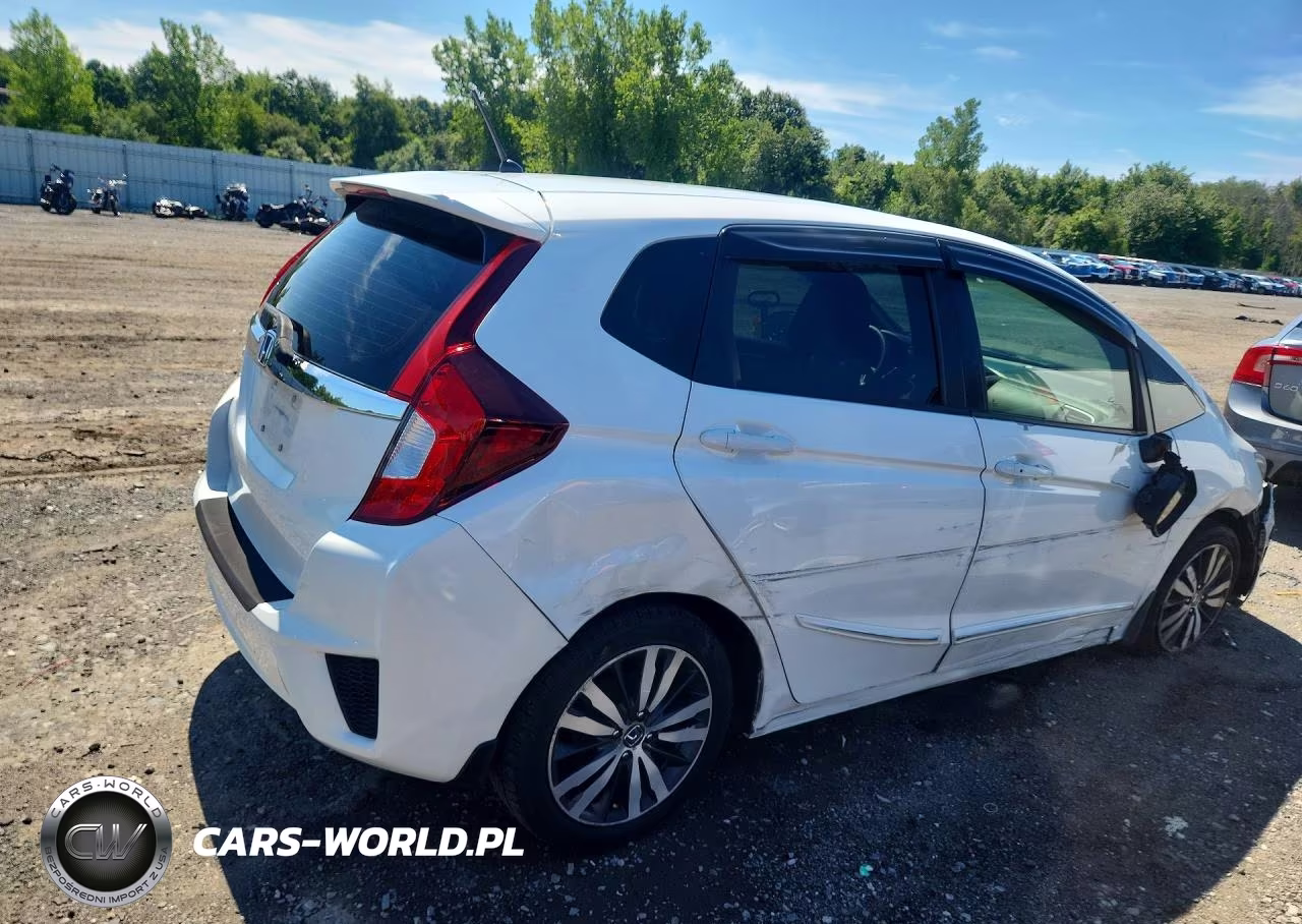 2015 Honda Fit Ex VIN:3HGGK5H86FM776222 - 3