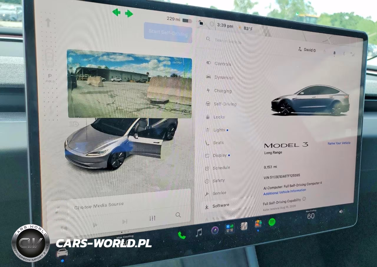 2026 Tesla Model 3 VIN:5YJ3E1EA6TF125595 - 9