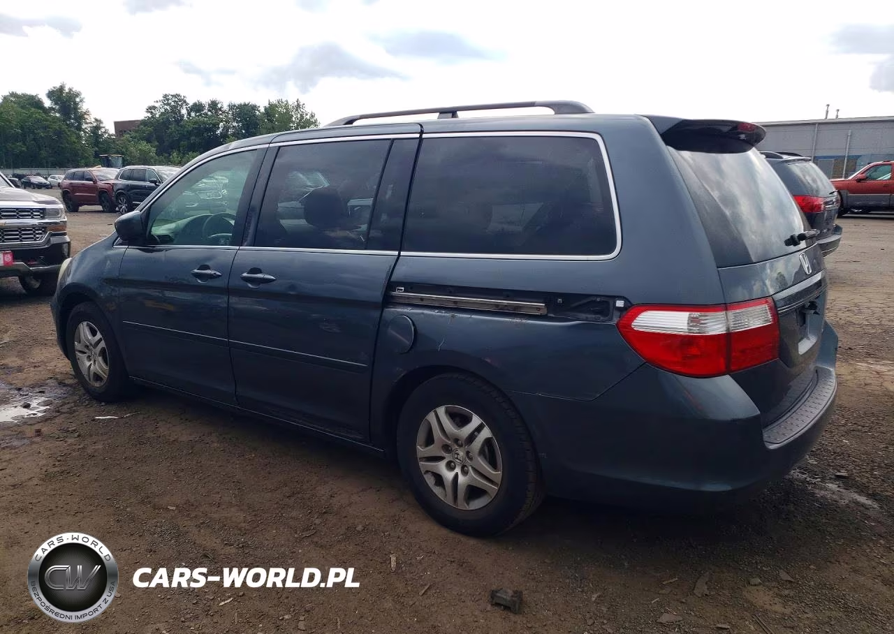 2005 Honda Odyssey Exl VIN:5FNRL38675B423403 - 2