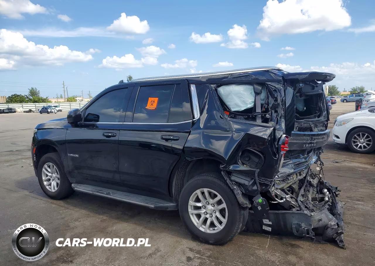 2021 Chevrolet Tahoe C1500 Lt VIN:1GNSCNKD2MR492889 - 2