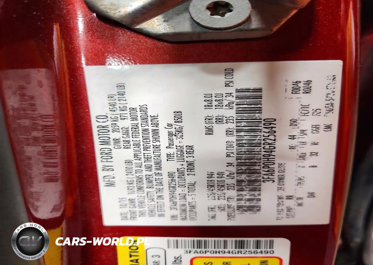 2016 Ford Fusion Se VIN:3FA6P0H94GR256490 - 12