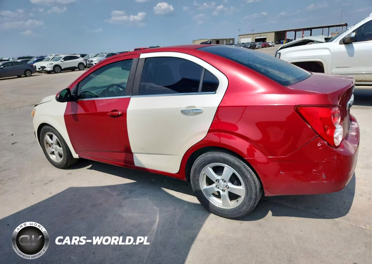 2012 Chevrolet Sonic Lt VIN:1G1JC5SH0C4110077 - 2
