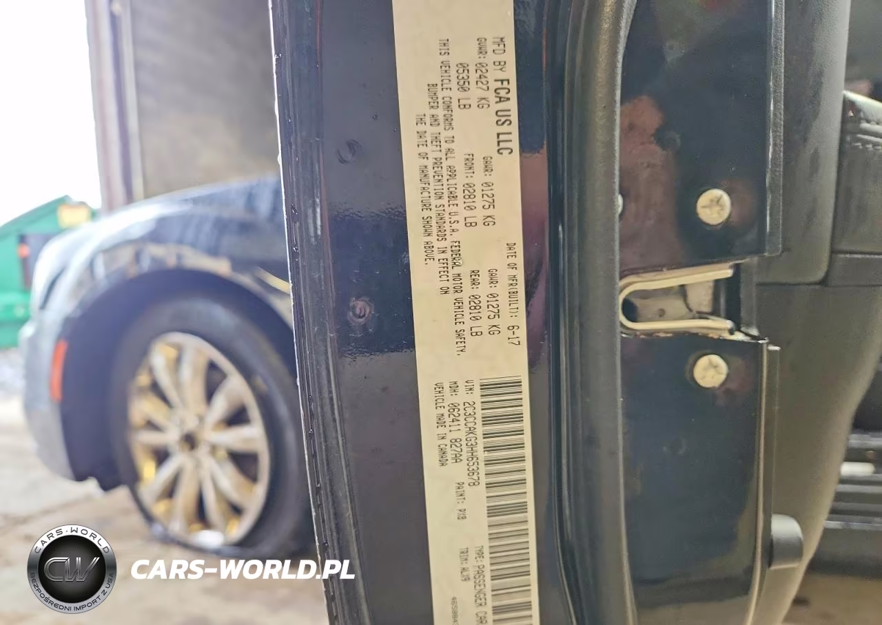 2017 Chrysler 300C VIN:2C3CCAKG3HH653678 - 12