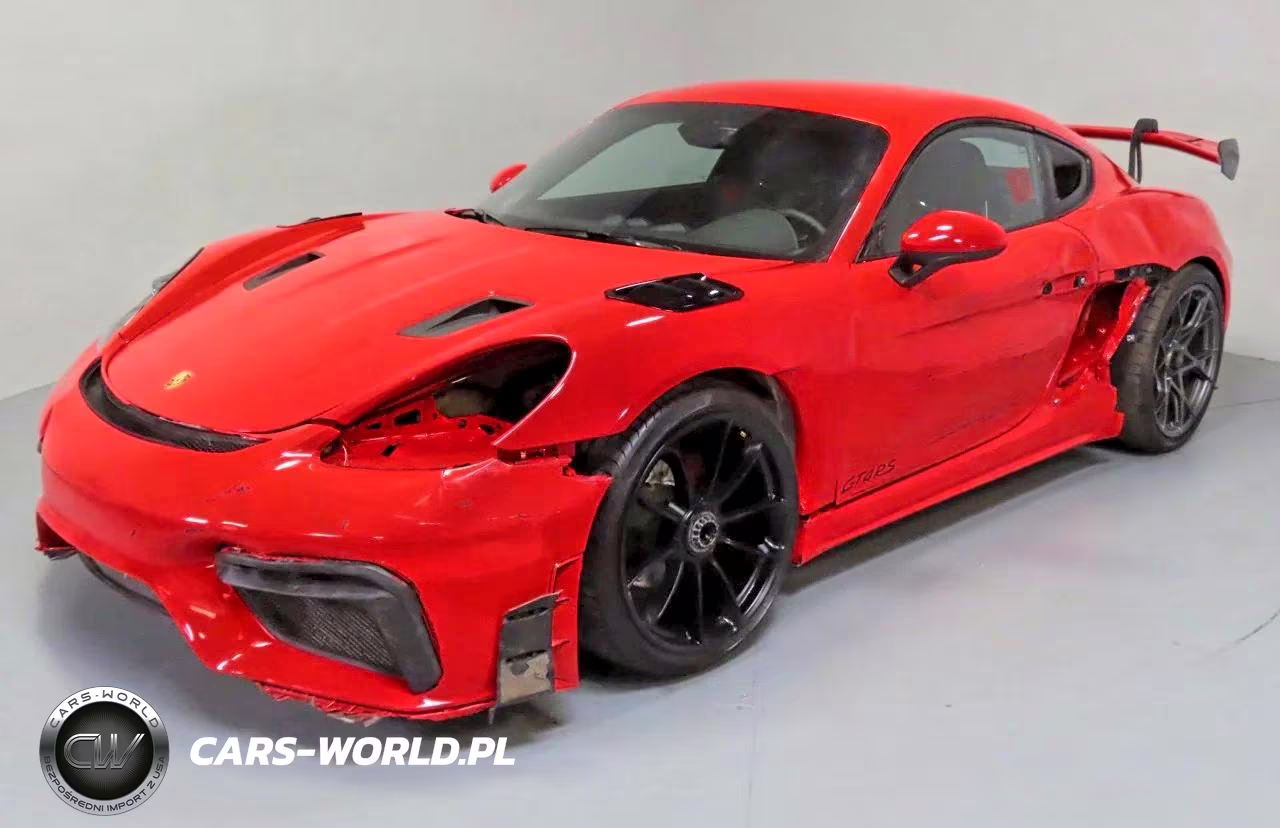 2025 Porsche 718 Cayman Gt4 Rs VIN:WP0AE2A89SK272107 - 2