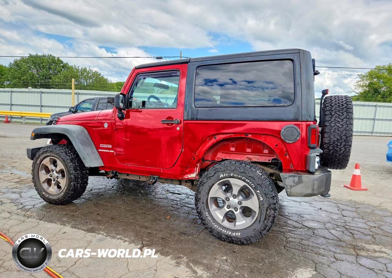 2011 Jeep Wrangler Sport VIN:1J4AA2D15BL620872 - 2