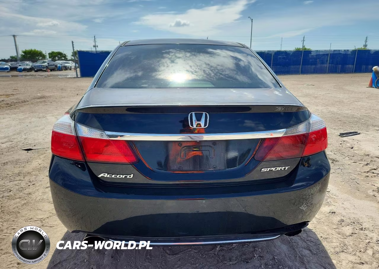 2014 Honda Accord Sport VIN:1HGCR2F50EA070392 - 6