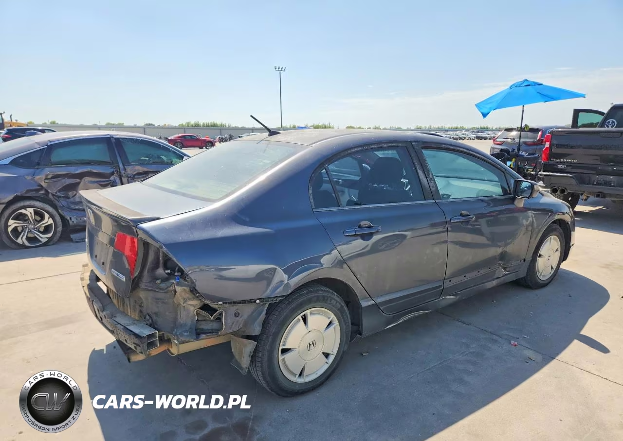 2008 Honda Civic Hybrid VIN:JHMFA36248S006299 - 3