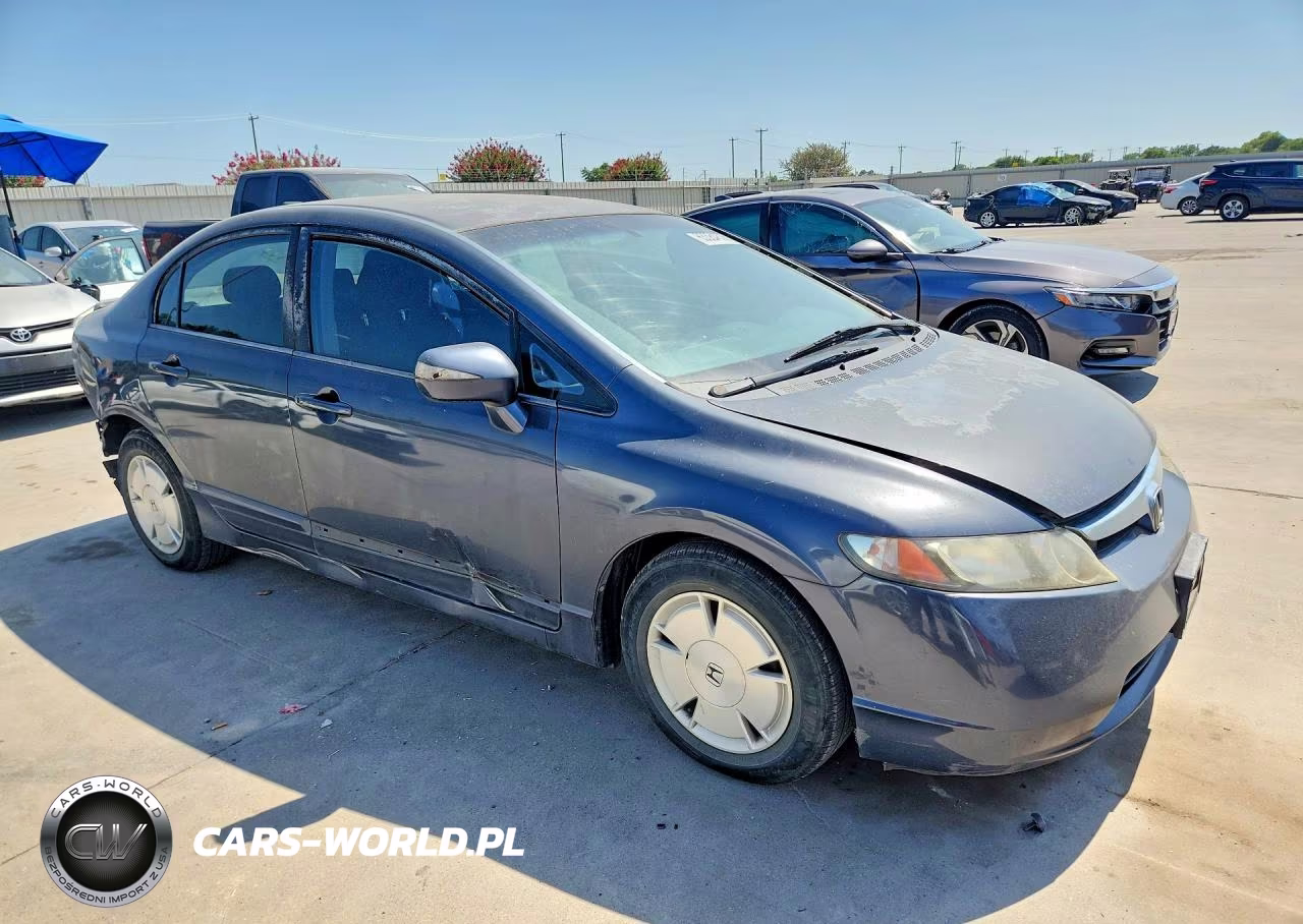 2008 Honda Civic Hybrid VIN:JHMFA36248S006299 - 4