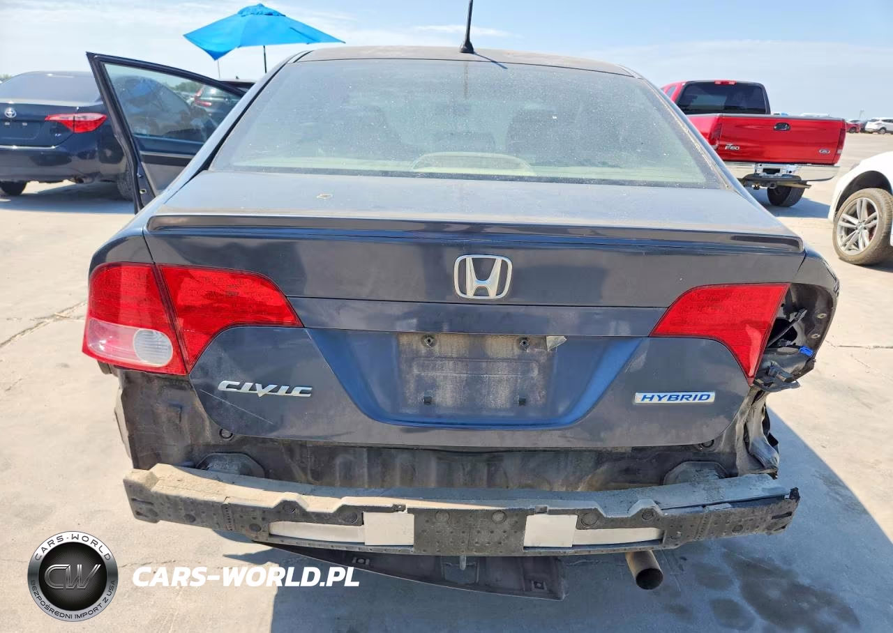2008 Honda Civic Hybrid VIN:JHMFA36248S006299 - 6