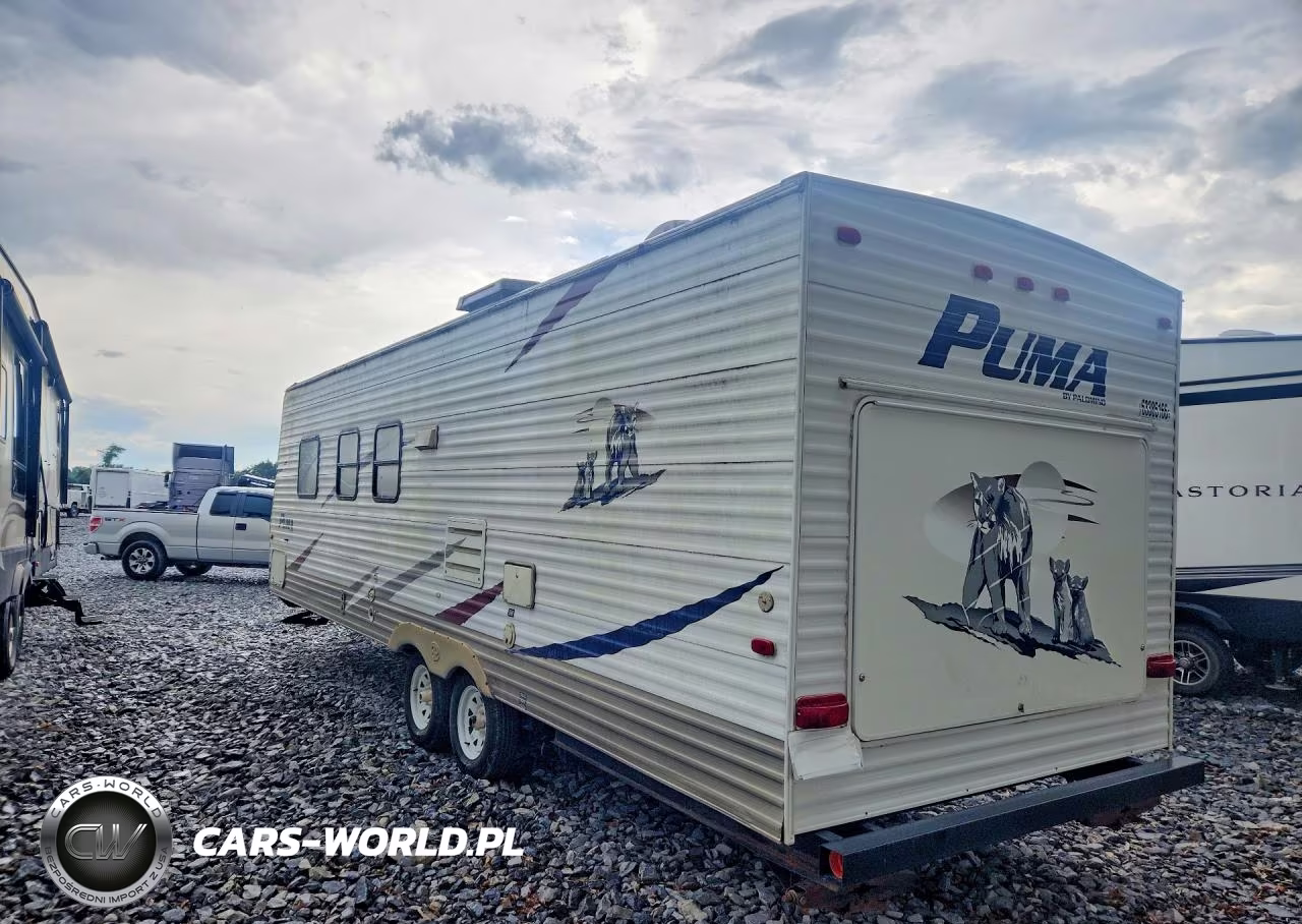2008 Forest River Puma Camper VIN:4X41PUC208P014877 - 2