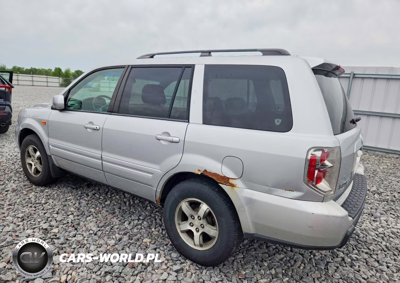 2006 Honda Pilot Ex VIN:2HKYF18766H548346 - 2