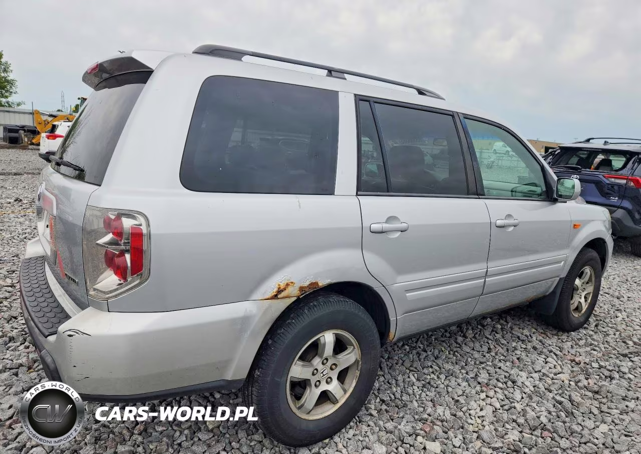 2006 Honda Pilot Ex VIN:2HKYF18766H548346 - 3