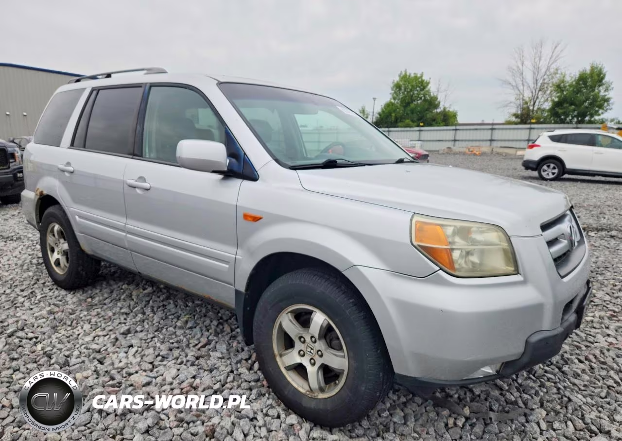 2006 Honda Pilot Ex VIN:2HKYF18766H548346 - 4