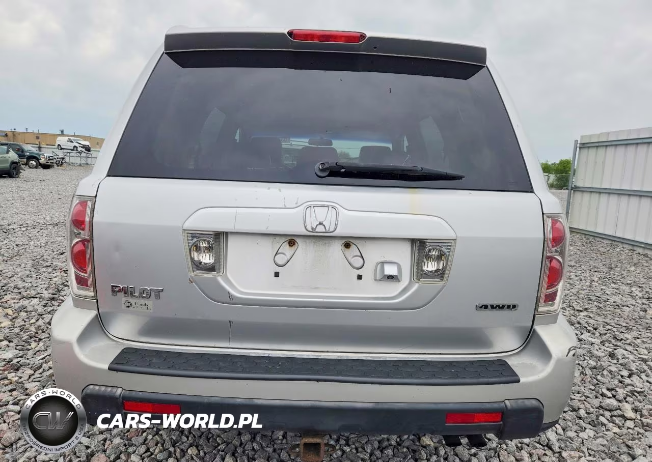 2006 Honda Pilot Ex VIN:2HKYF18766H548346 - 6