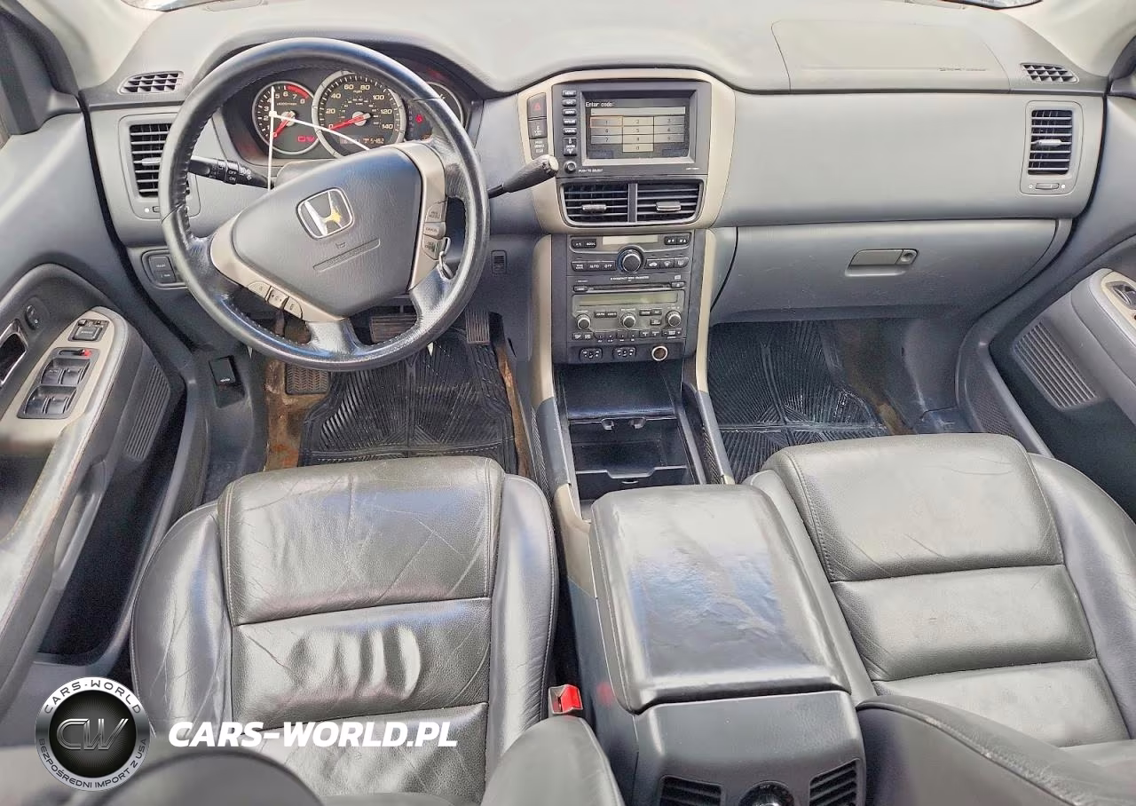 2006 Honda Pilot Ex VIN:2HKYF18766H548346 - 8