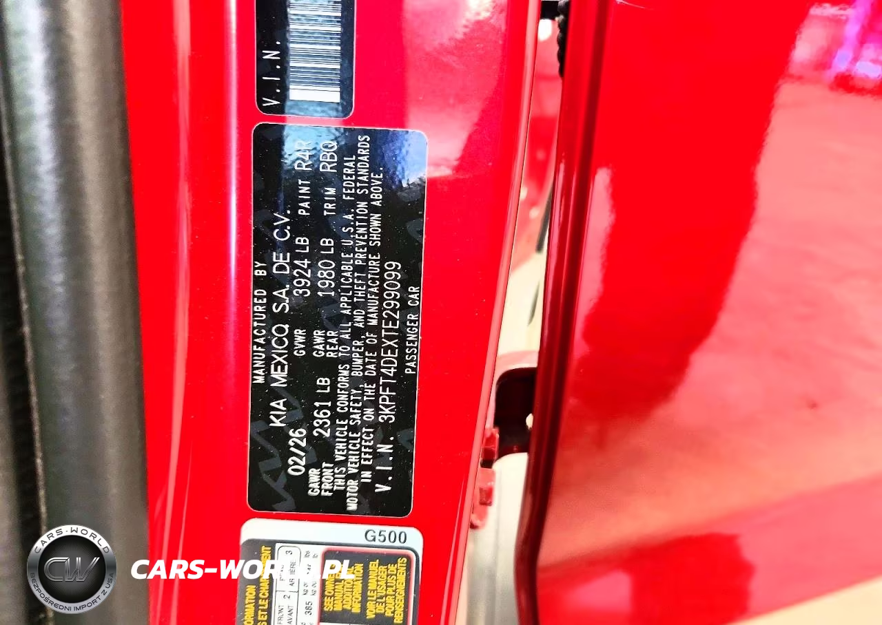 2026 Kia K4 Lxs VIN:3KPFT4DEXTE299099 - 12