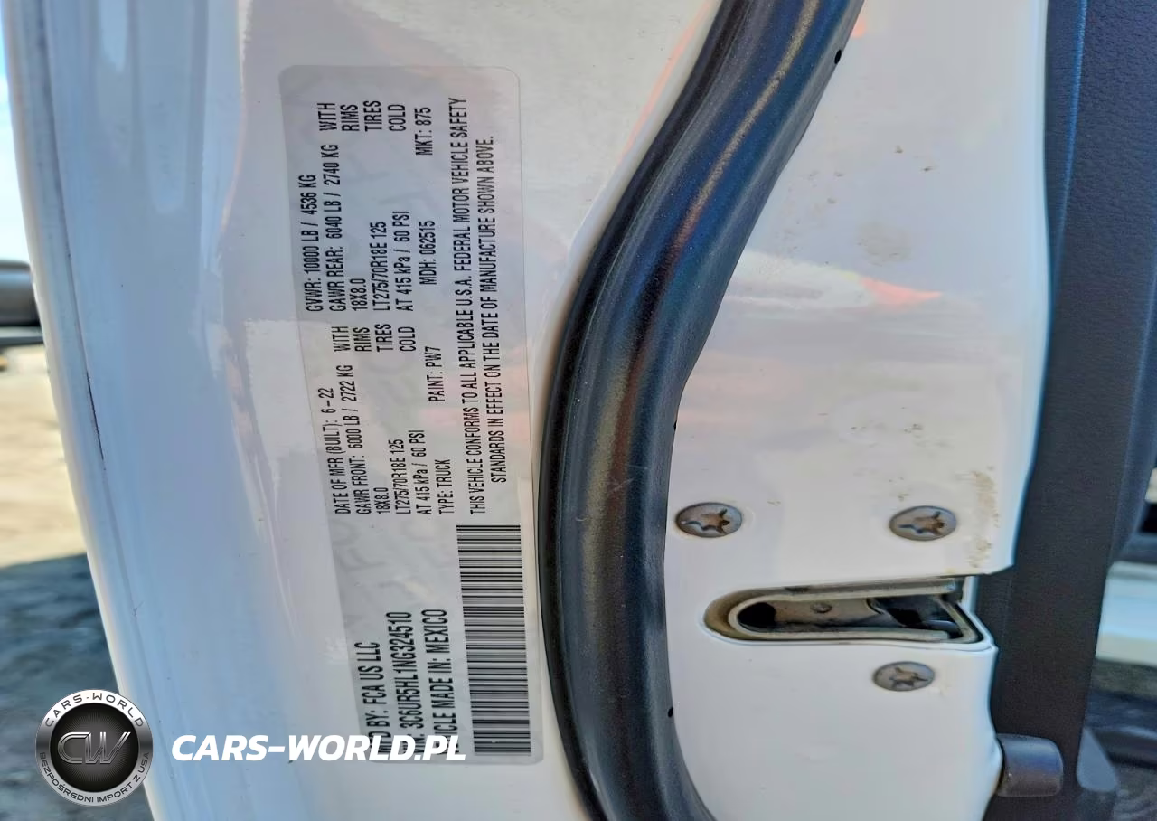 2022 Ram 2500 Tradesman VIN:3C6UR5HL1NG324510 - 13