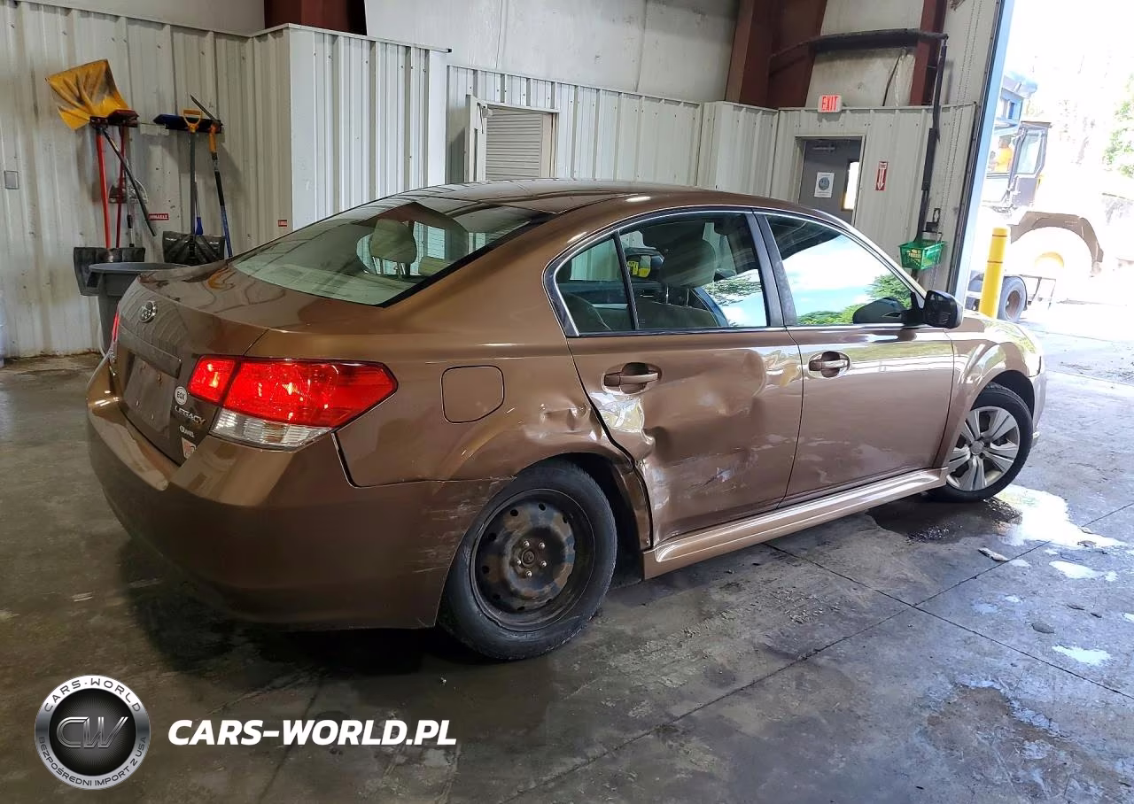 2011 Subaru Legacy 2.5I VIN:4S3BMCA6XB3254317 - 3