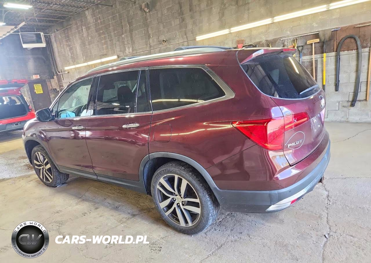 2017 Honda Pilot Elite VIN:5FNYF6H0XHB057327 - 2