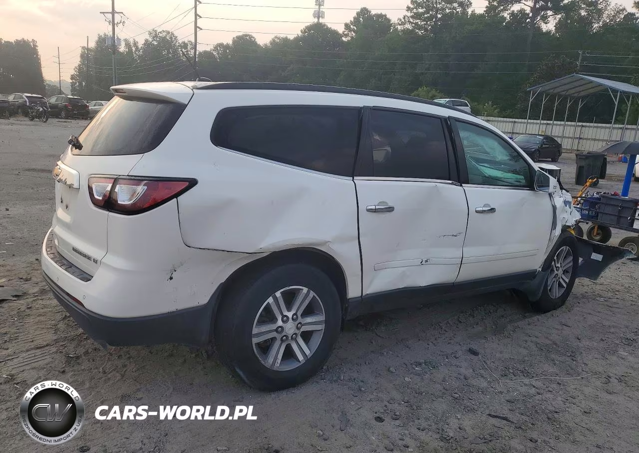 2015 Chevrolet Traverse Lt VIN:1GNKRHKD5FJ194760 - 3