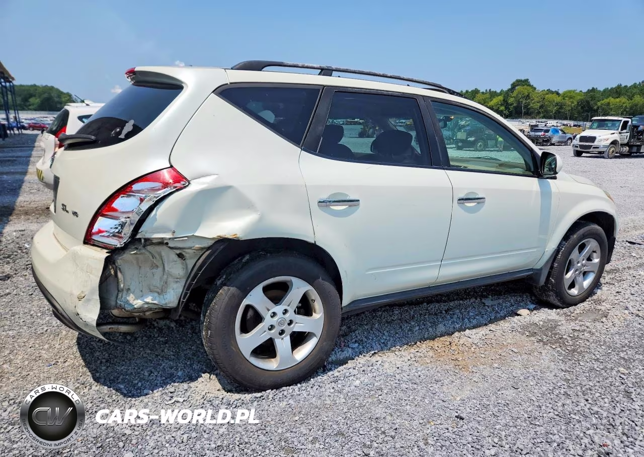 2003 Nissan Murano Sl VIN:JN8AZ08W33W237218 - 3