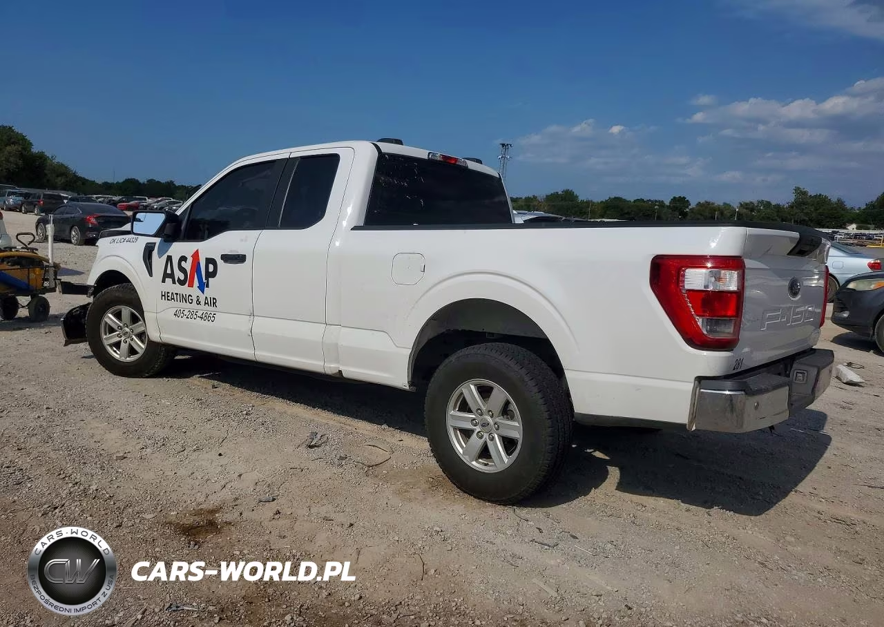 2021 Ford F150 Super Cab VIN:1FTEX1CB2MKE66673 - 2