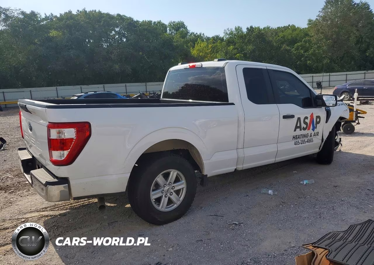 2021 Ford F150 Super Cab VIN:1FTEX1CB2MKE66673 - 3