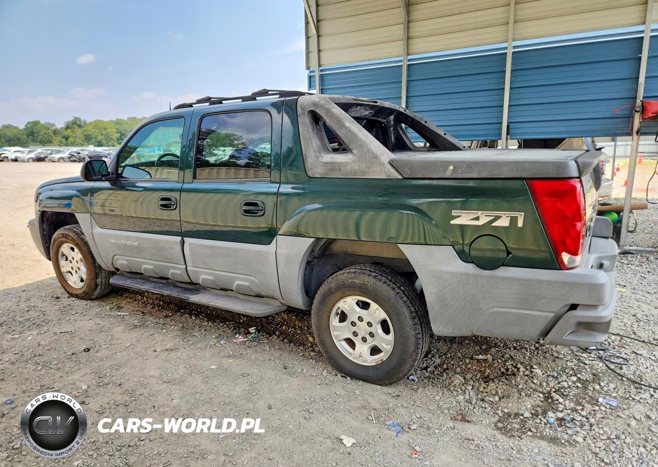 2002 Chevrolet Avalanche K1500 VIN:3GNEK13T32G214014 - 2