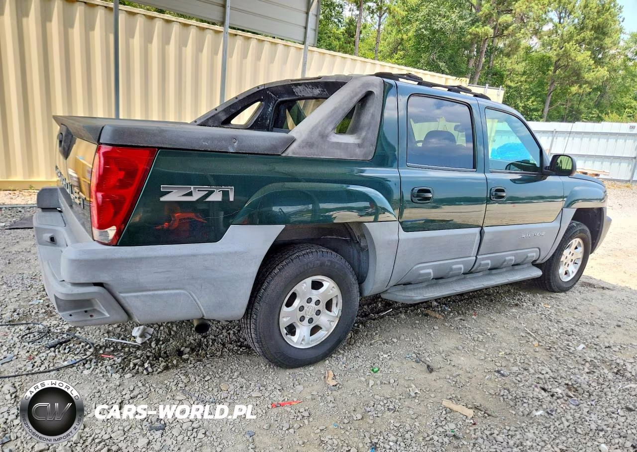 2002 Chevrolet Avalanche K1500 VIN:3GNEK13T32G214014 - 3
