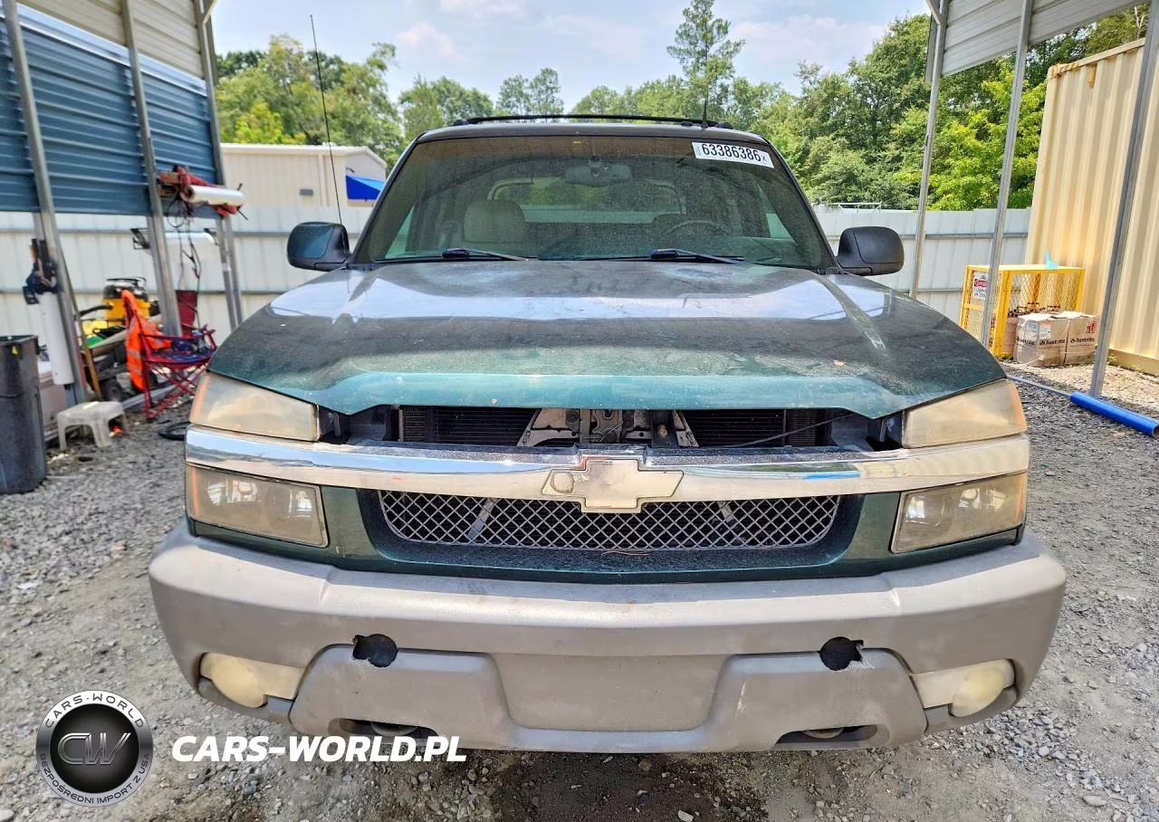 2002 Chevrolet Avalanche K1500 VIN:3GNEK13T32G214014 - 5