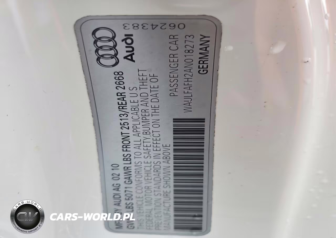 2010 Audi A5 Premium Plus VIN:WAULFAFH2AN018273 - 12