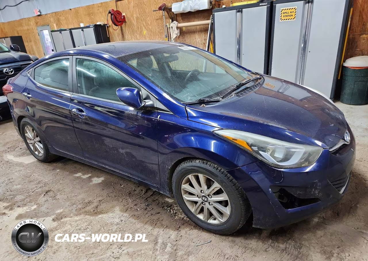 2014 Hyundai Elantra Se VIN:5NPDH4AE7EH470032 - 4