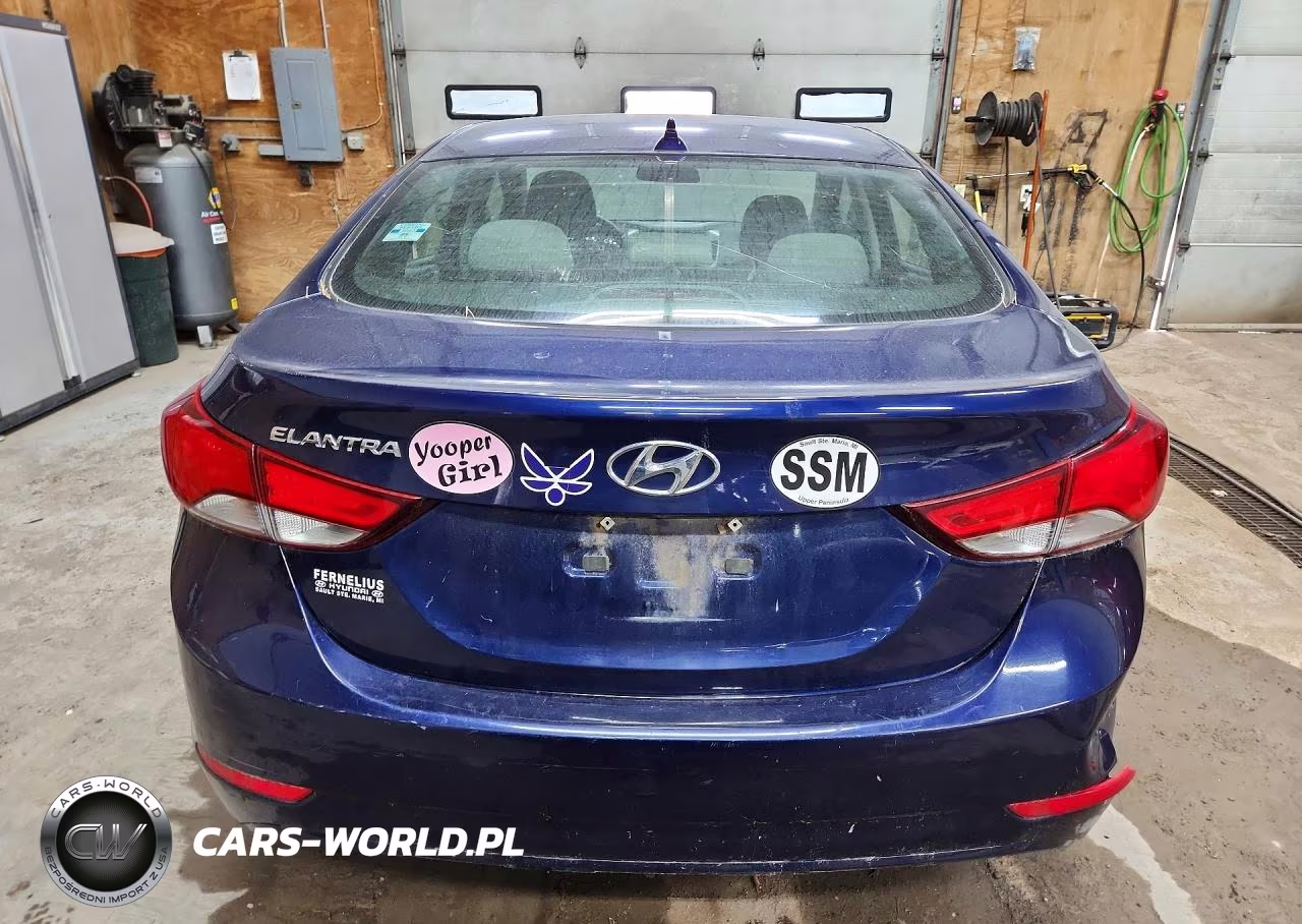 2014 Hyundai Elantra Se VIN:5NPDH4AE7EH470032 - 6