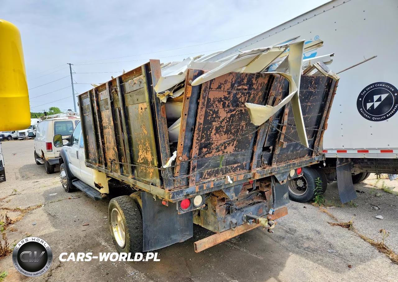 2007 Ford F450 Super Duty Flatbed Truck VIN:1FDXW46P67EB09158 - 2