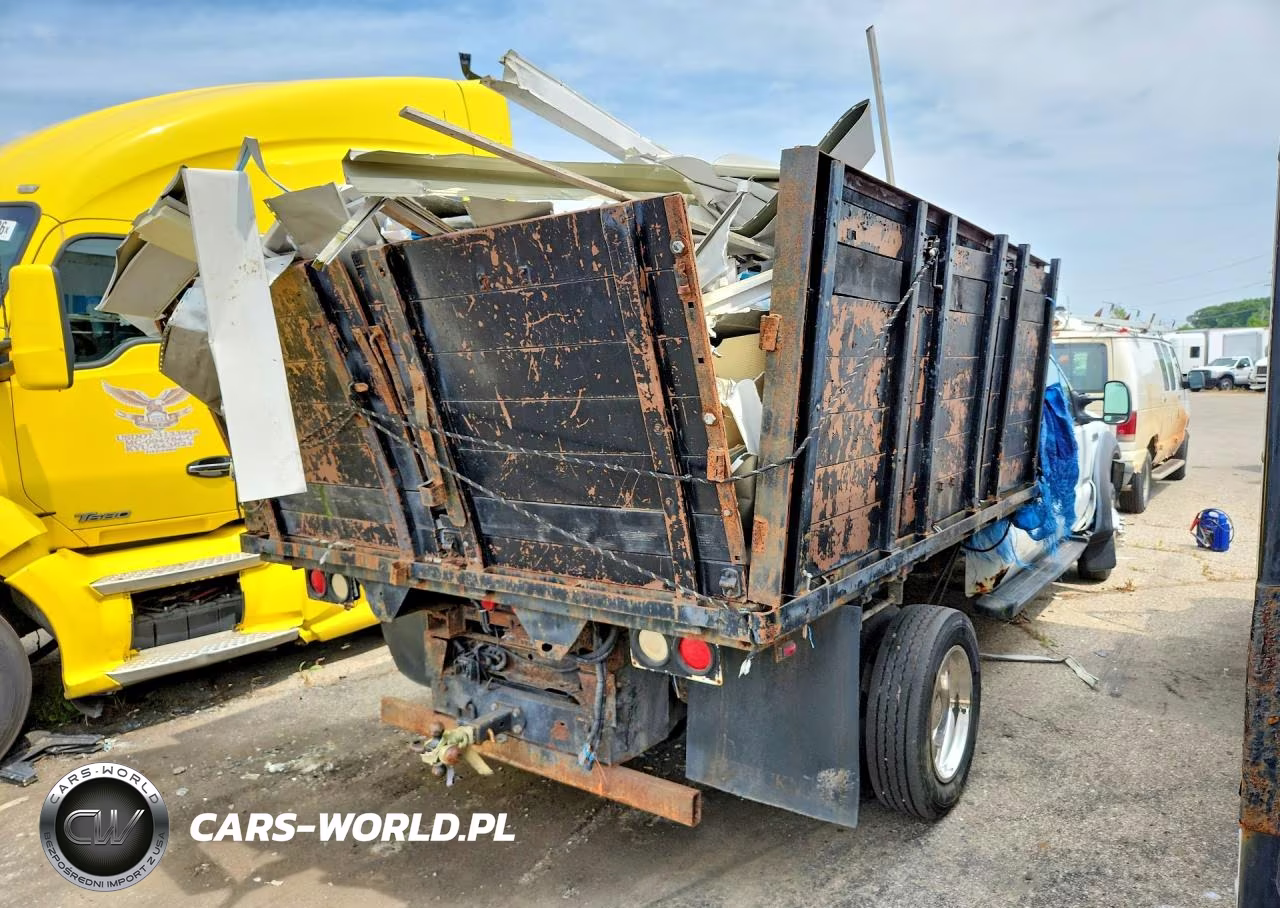 2007 Ford F450 Super Duty Flatbed Truck VIN:1FDXW46P67EB09158 - 3