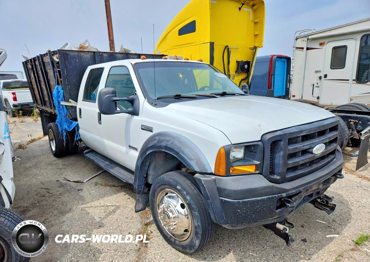 2007 Ford F450 Super Duty Flatbed Truck VIN:1FDXW46P67EB09158 - 4