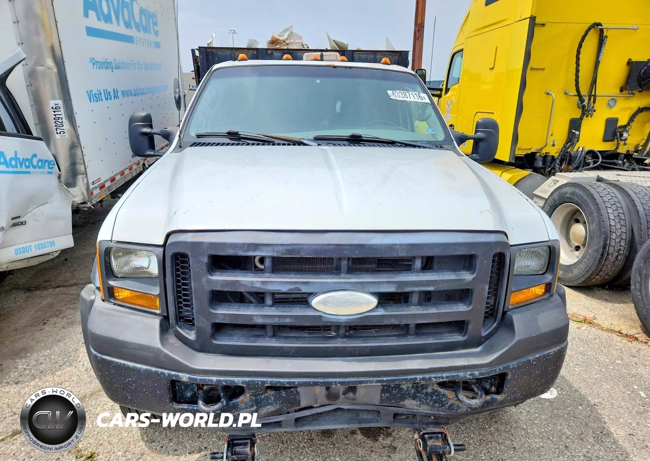 2007 Ford F450 Super Duty Flatbed Truck VIN:1FDXW46P67EB09158 - 5