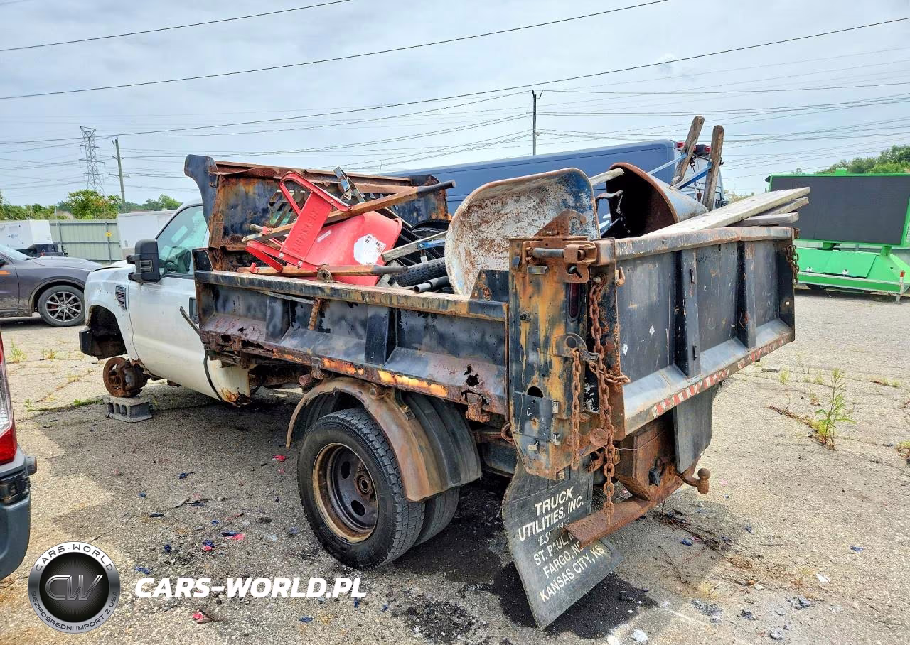 2008 Ford F550 Super Duty Dump Truck VIN:1FDAF57R08ED75563 - 2