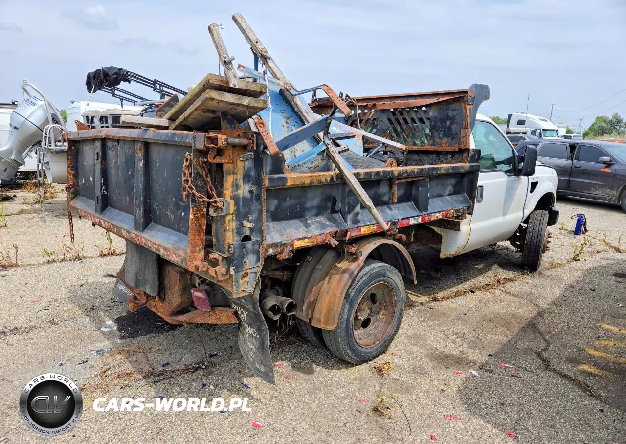 2008 Ford F550 Super Duty Dump Truck VIN:1FDAF57R08ED75563 - 3