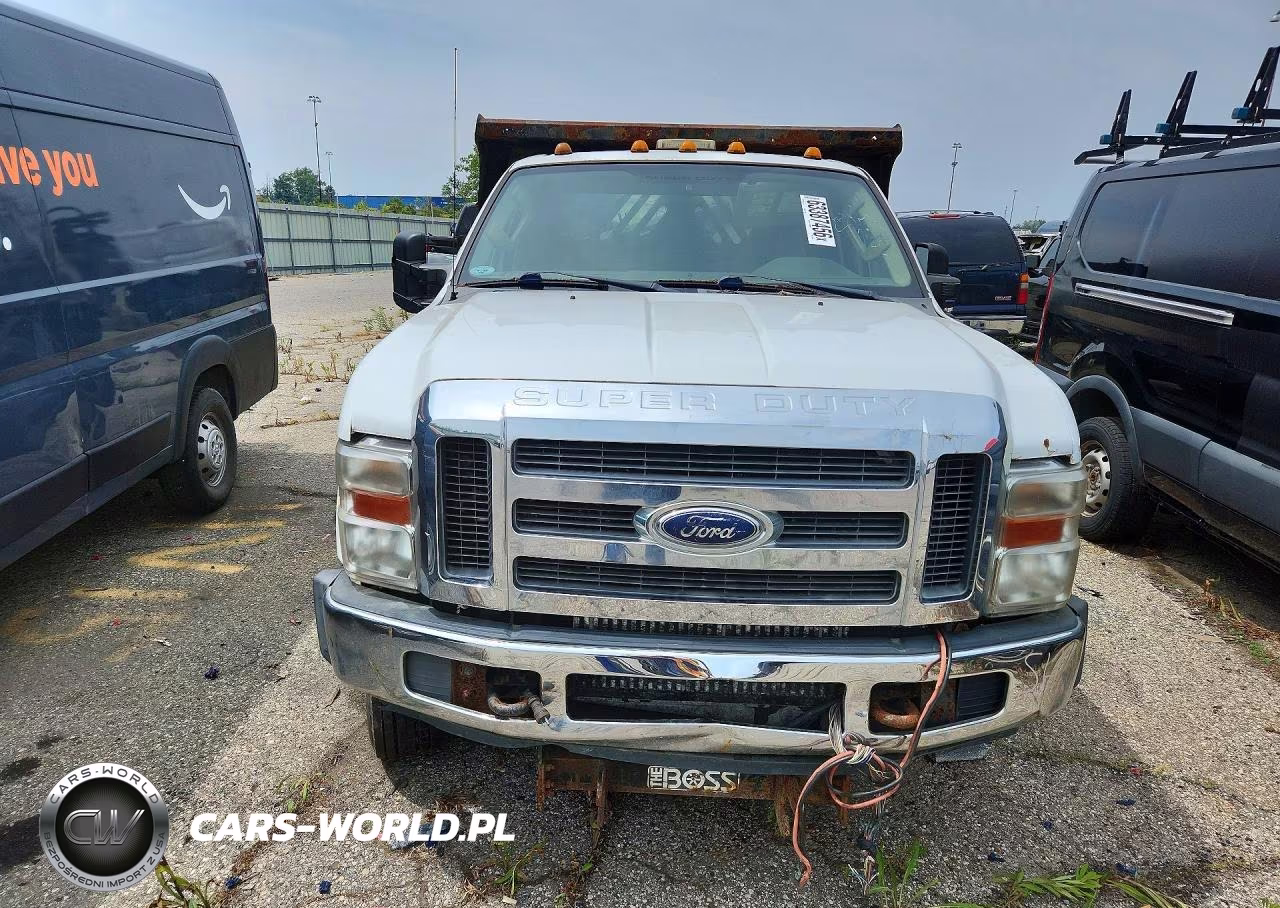 2008 Ford F550 Super Duty Dump Truck VIN:1FDAF57R08ED75563 - 5