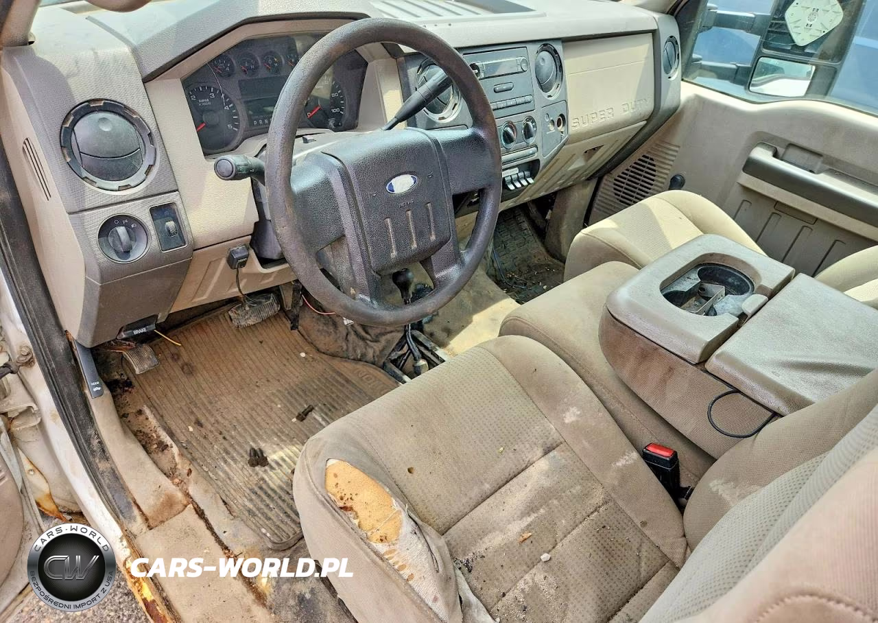 2008 Ford F550 Super Duty Dump Truck VIN:1FDAF57R08ED75563 - 8