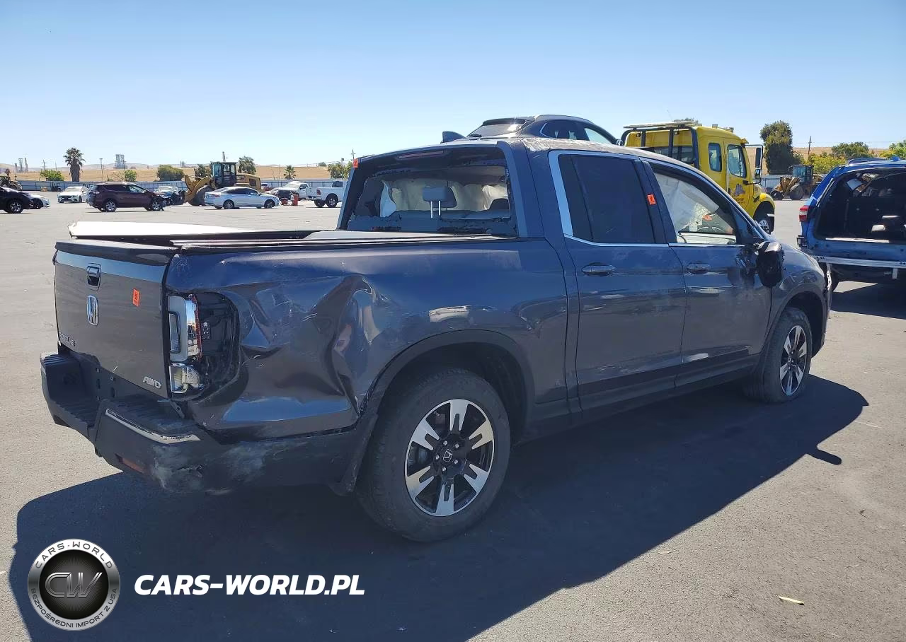 2020 Honda Ridgeline Rtl VIN:5FPYK3F56LB020929 - 3